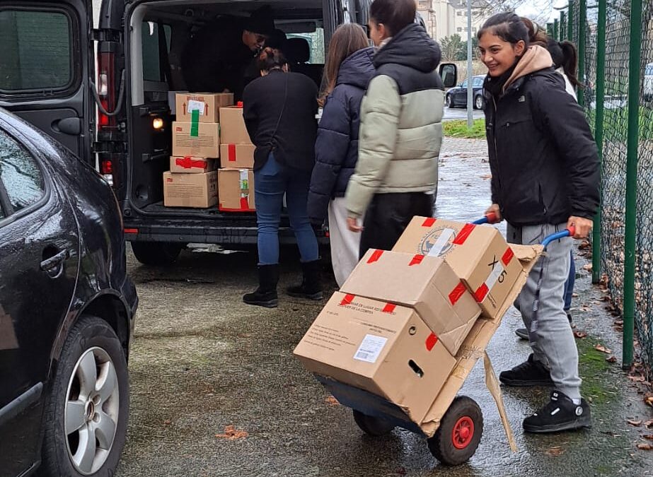 Recogida de alimentos Colegio Larraona